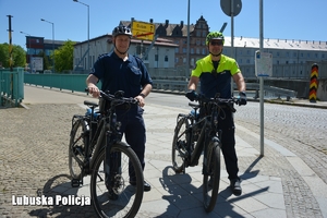 polsko-niemiecki patrol rowerowy