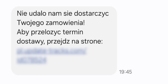 Sms z linkiem?! Uważaj, to może być oszustwo!